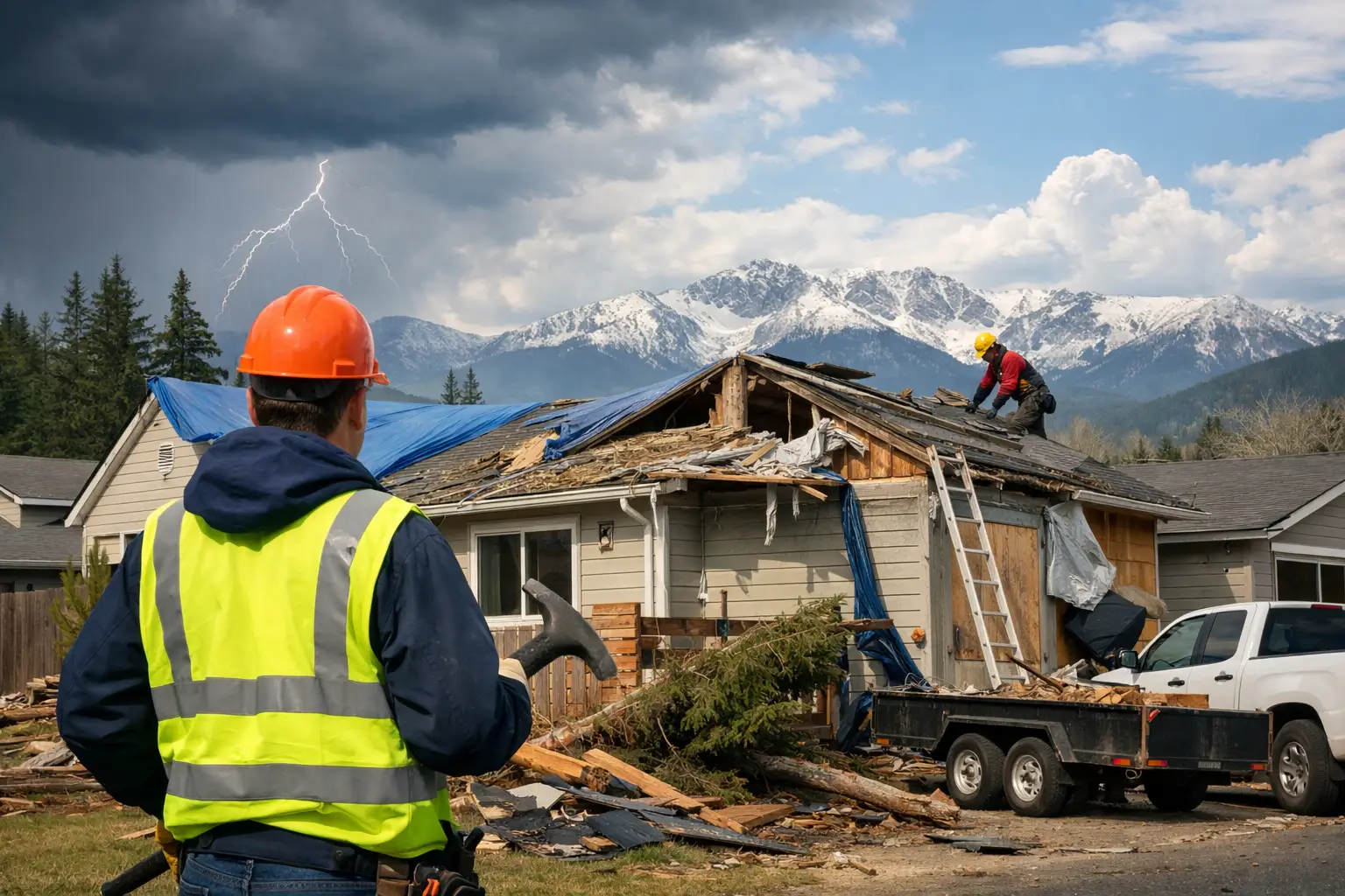 Storm Damage Restoration Services in Colorado