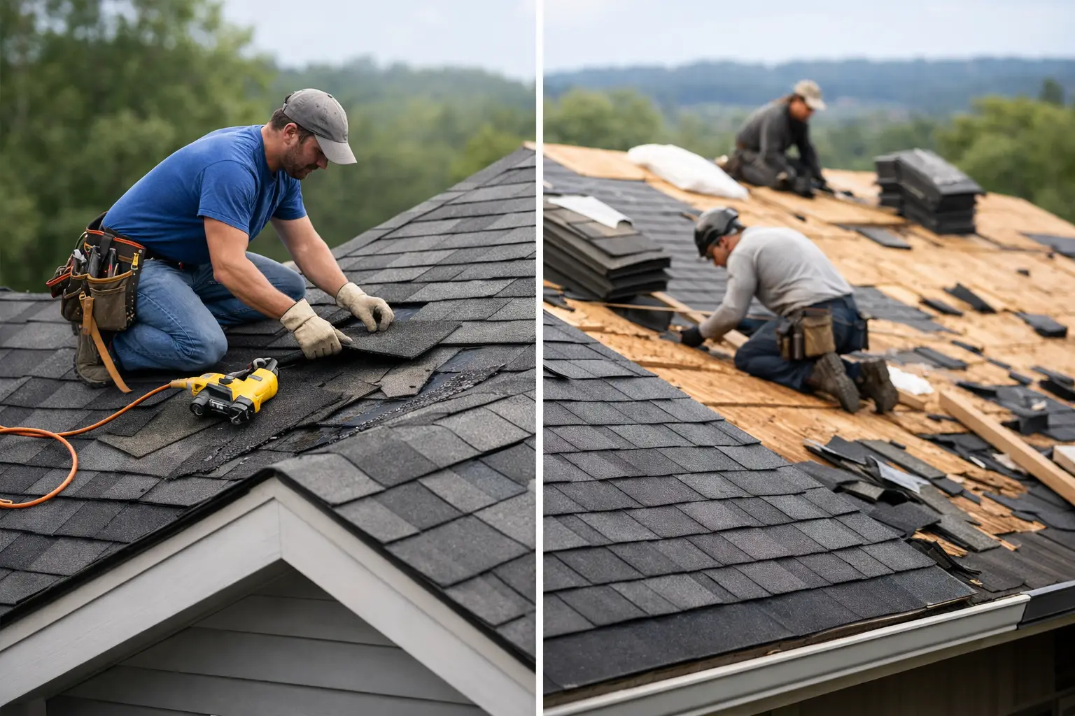 Roof Repair vs Replacement: What Makes Sense?